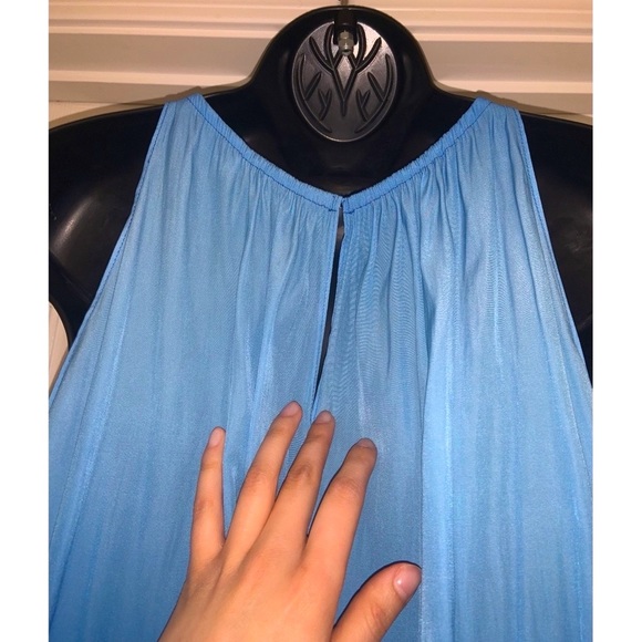Ramy Brook Blue Ombre Lauren Sleeveless Blouse - Picture 12 of 15